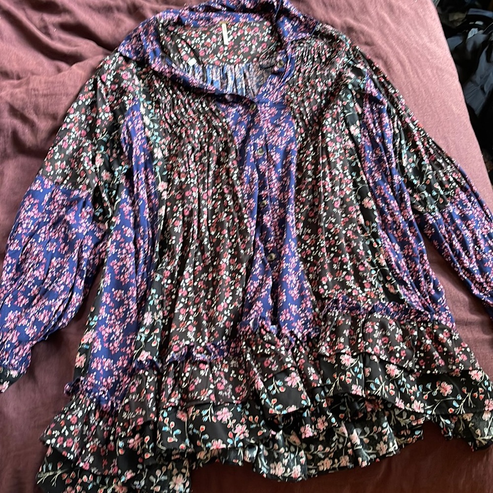 Free People Blouse Tunic